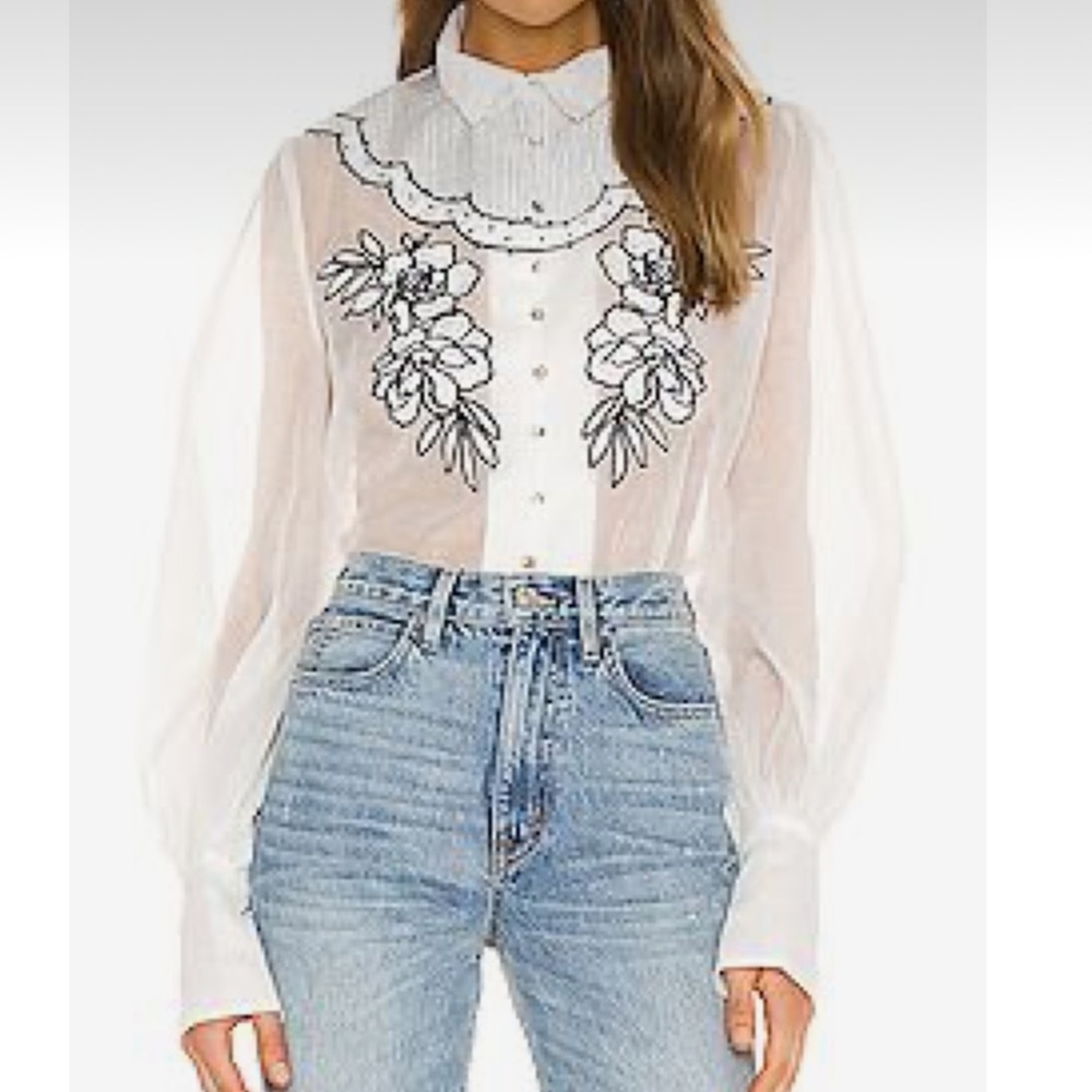 KEEPSAKE Delta Shirt in porcelain